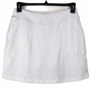 FootJoy Performance Knit White Golf Skort